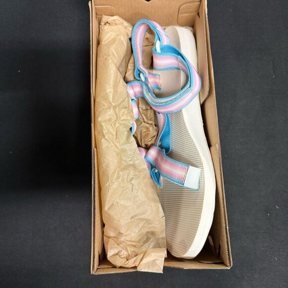Teva Original Universal Gradiate Sandals 11 Pastel Multi - Picture 1 of 6